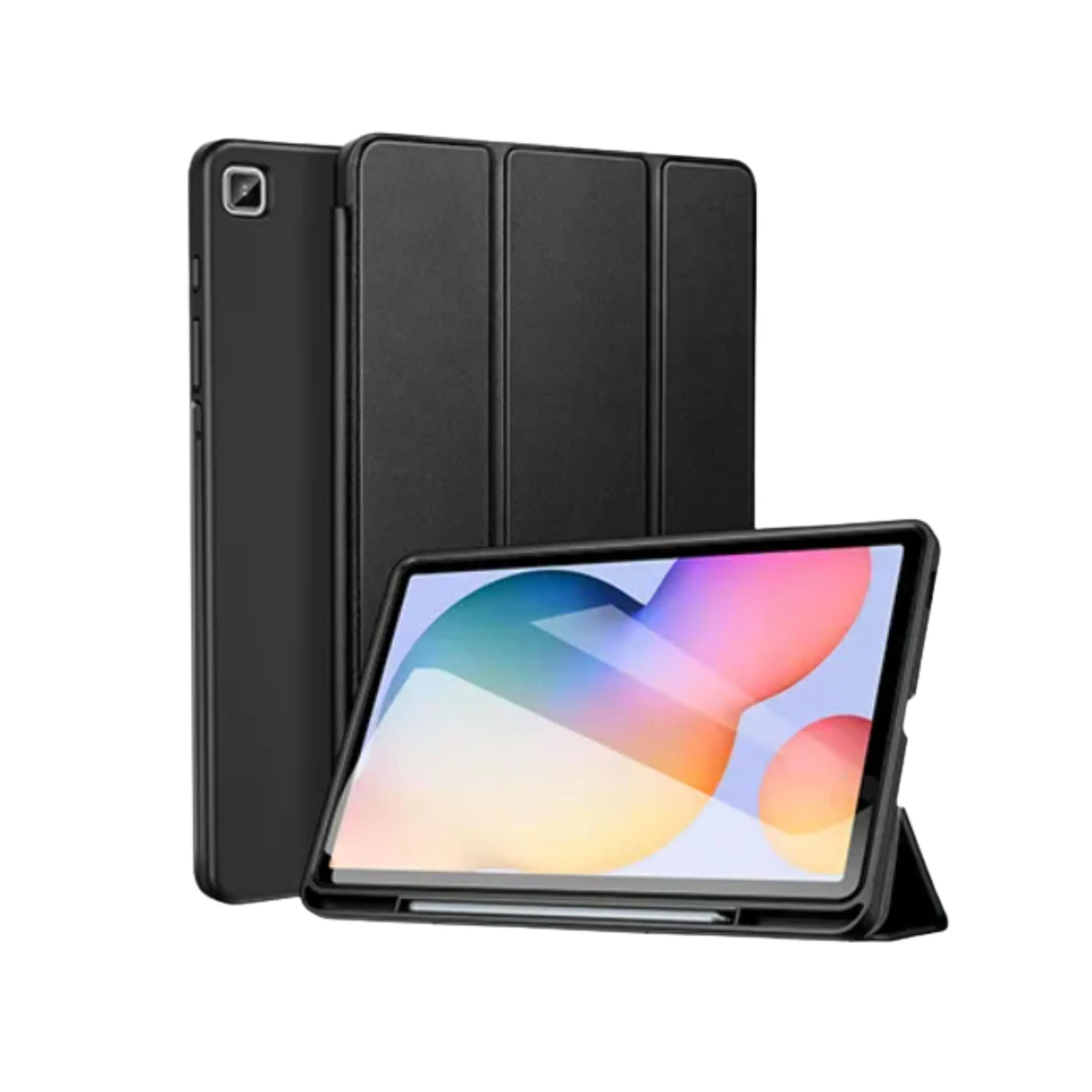 Samsung Tab Smart Case with Pen Holder (2) Samsung Tab Smart Case with Pen Holder - Image 1
